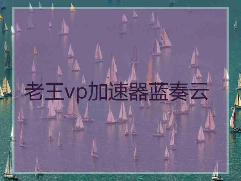 老王vp加速器蓝奏云