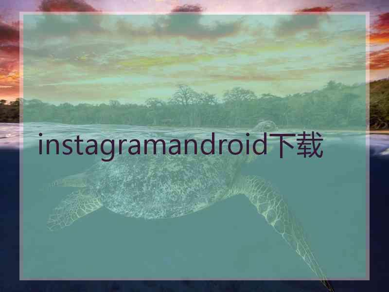 instagramandroid下载